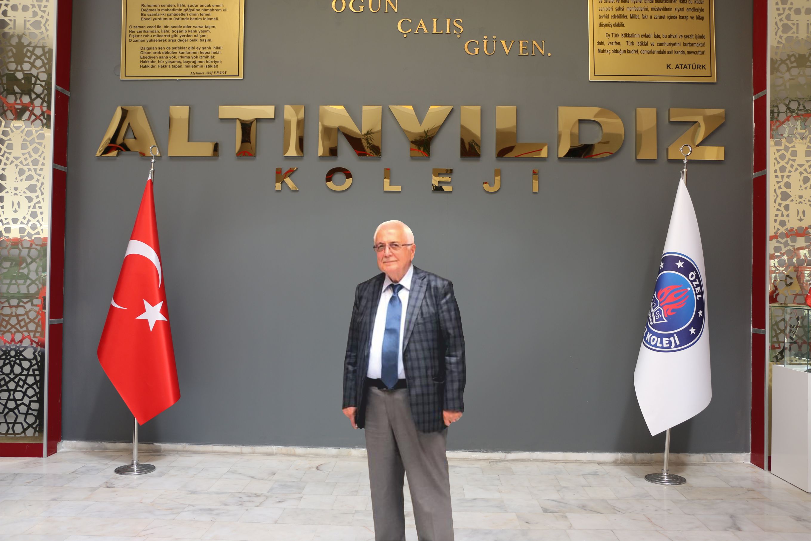 ALTINYILDIZ KOLEJİ YÖNETİM KURULU BAŞKANI RAGIP ÖZALTIN'DAN 2021-2022 ÖĞRETİM YILI MESAJI