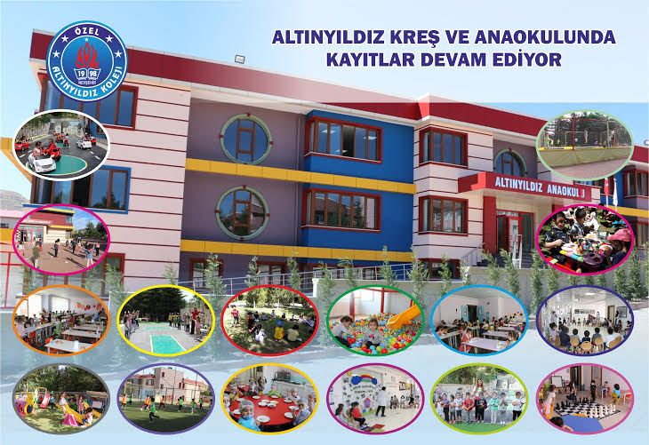 ALTINYILDIZ KREŞ VE ANAOKULUNDA KAYITLAR DEVAM EDİYOR