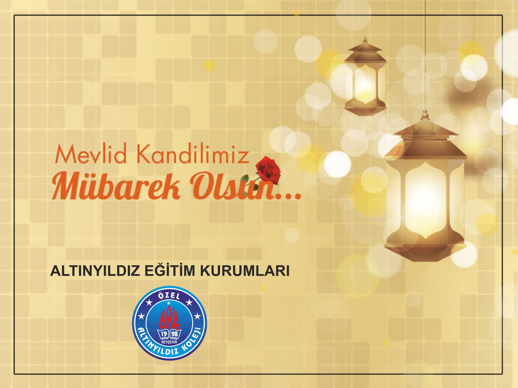 MEVLİD KANDİLİMİZ MÜBAREK OLSUN!